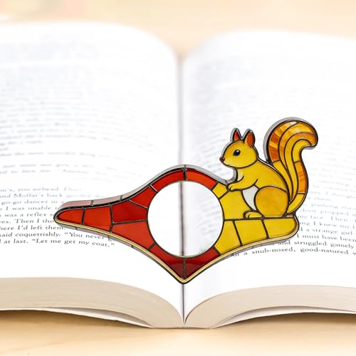 Dolphin Book Page Holder, Thumb Book Page Holder, Reading Accessory, Smooth Lightweight Acrylic Book Page Holders for Students, Teachers, Book Lovers, Literary & Bookworm Ideal Gift