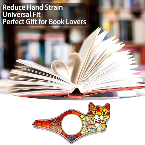 Dolphin Book Page Holder, Thumb Book Page Holder, Reading Accessory, Smooth Lightweight Acrylic Book Page Holders for Students, Teachers, Book Lovers, Literary & Bookworm Ideal Gift