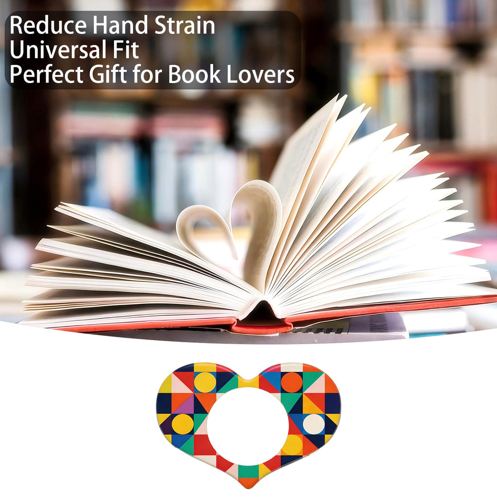 Dolphin Book Page Holder, Thumb Book Page Holder, Reading Accessory, Smooth Lightweight Acrylic Book Page Holders for Students, Teachers, Book Lovers, Literary & Bookworm Ideal Gift