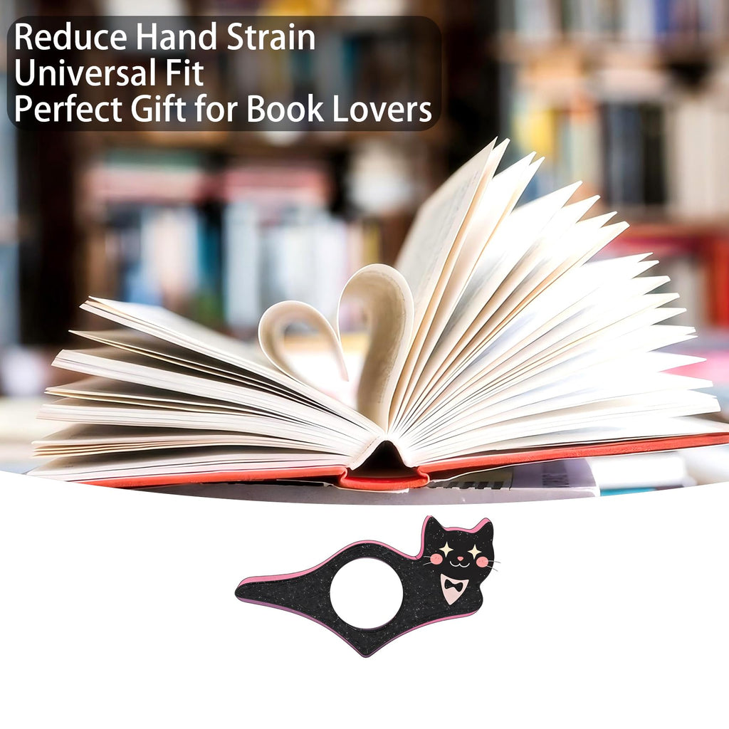 Dolphin Book Page Holder, Thumb Book Page Holder, Reading Accessory, Smooth Lightweight Acrylic Book Page Holders for Students, Teachers, Book Lovers, Literary & Bookworm Ideal Gift