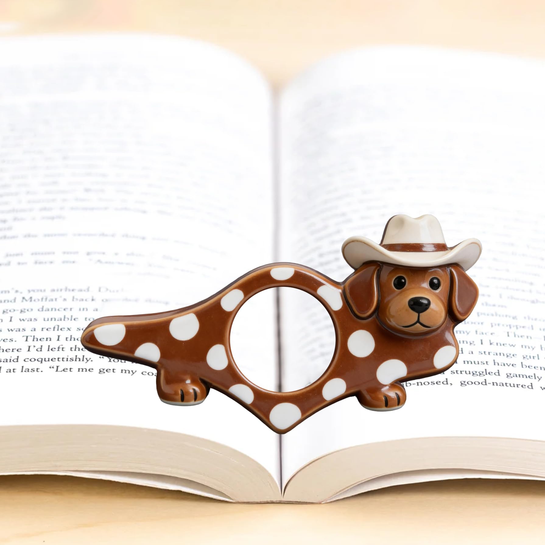 Dolphin Book Page Holder, Thumb Book Page Holder, Reading Accessory, Smooth Lightweight Acrylic Book Page Holders for Students, Teachers, Book Lovers, Literary & Bookworm Ideal Gift