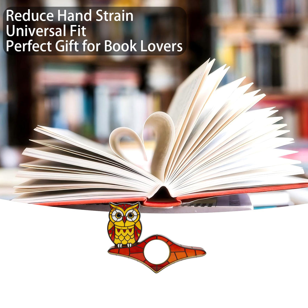 Dolphin Book Page Holder, Thumb Book Page Holder, Reading Accessory, Smooth Lightweight Acrylic Book Page Holders for Students, Teachers, Book Lovers, Literary & Bookworm Ideal Gift