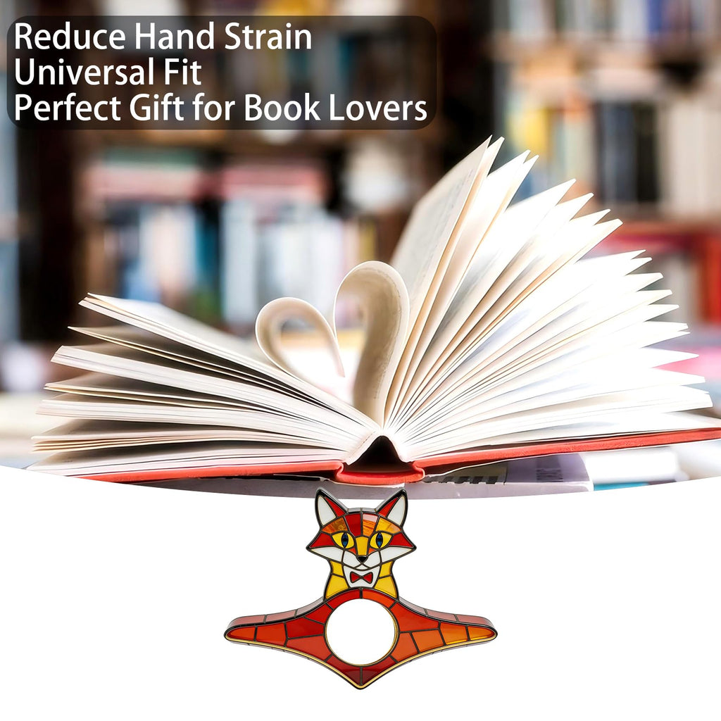 Dolphin Book Page Holder, Thumb Book Page Holder, Reading Accessory, Smooth Lightweight Acrylic Book Page Holders for Students, Teachers, Book Lovers, Literary & Bookworm Ideal Gift