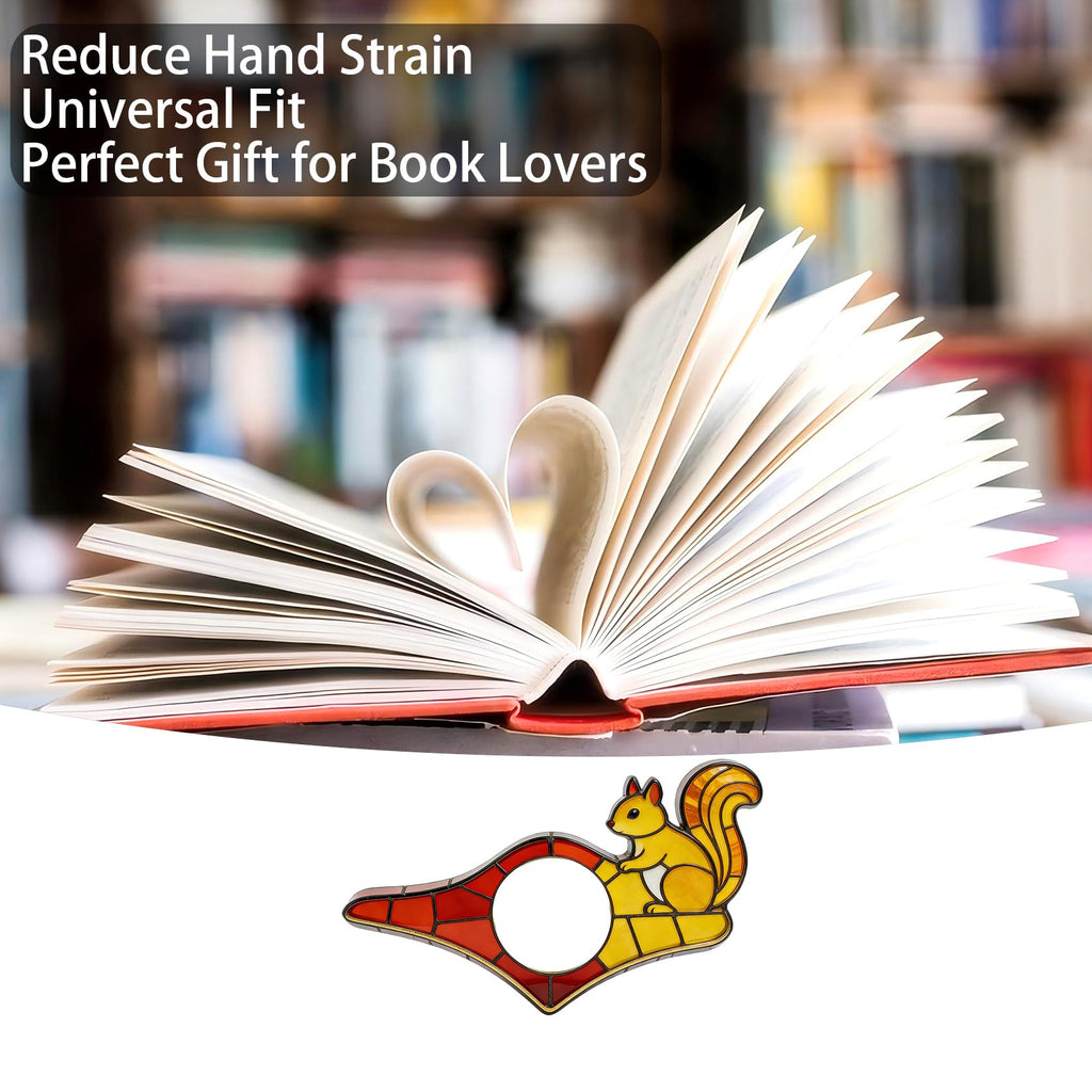 Dolphin Book Page Holder, Thumb Book Page Holder, Reading Accessory, Smooth Lightweight Acrylic Book Page Holders for Students, Teachers, Book Lovers, Literary & Bookworm Ideal Gift